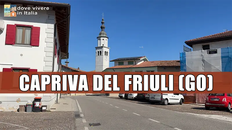 dove vivere in Italia - Capriva del Friuli - Gorizia - Friuli-Venezia Giulia